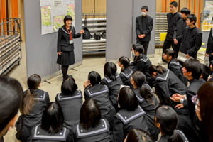 First-year students participated in the induction course