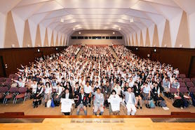 「トビタテ！留学JAPAN」壮行会