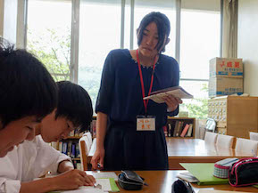LWI課題研究を大学生が支援