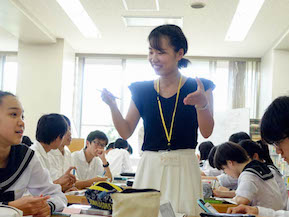LWI課題研究を大学生が支援