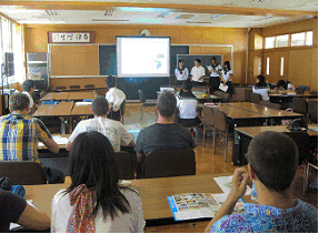 ルイス&クラーク大学学生との交流会